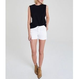 AG White Shorts - The Hailey